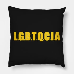 lgbtqcia lgbtqia Kurt Metzger Pillow