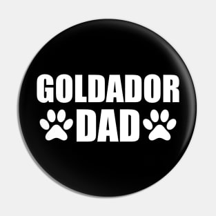 Goldador Dad Pin