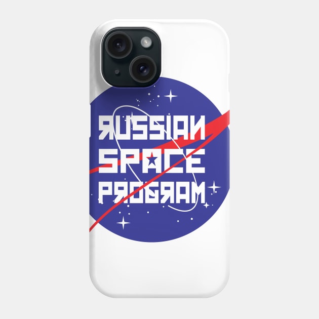 Russian Space Program Phone Case by SandwichProductions