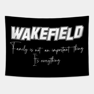 Wakefield Second Name, Wakefield Family Name, Wakefield Middle Name Tapestry