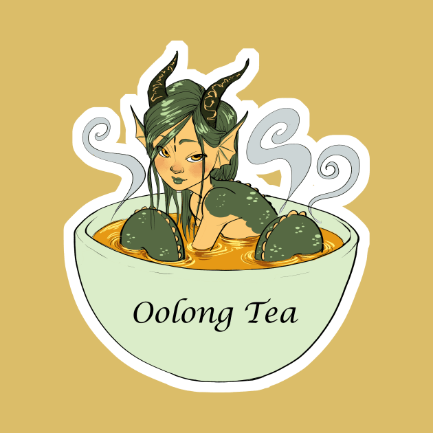 Oolong Tea Mermaid by TessRosenthal