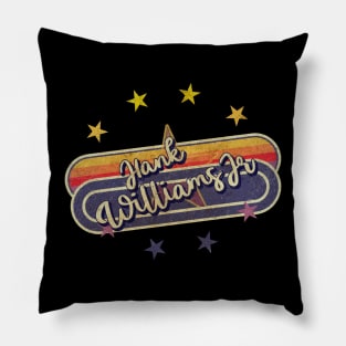 Hank Williams Jr - ElaCuteOfficeGirl Vintage Pillow