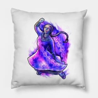 Wampum Smoke Dancer Pillow