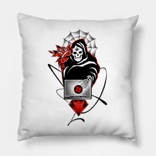 Hacker immortality Pillow