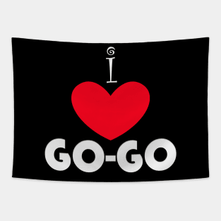 I Love GO-GO Tapestry