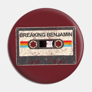 Breaking Benjamin kurniamarga vintage cassette tape Pin