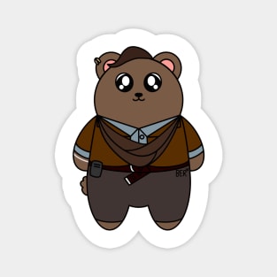 Zarina Kassir Bear Magnet