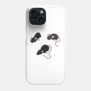 Black Rodent Bundle Phone Case