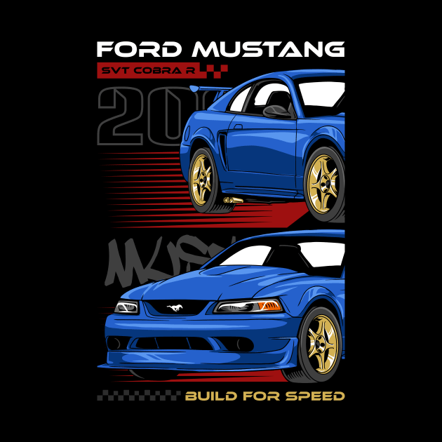 V8 SVT Mustang Car by milatees