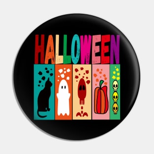 Happy Halloween Day Pin