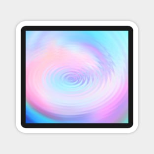 Pastel Ripples Magnet