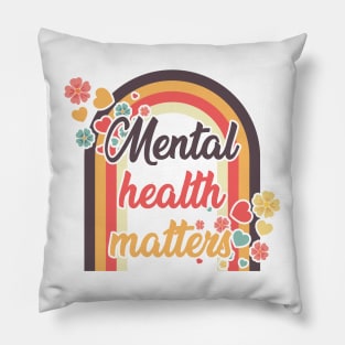 Mental health matters Pillow