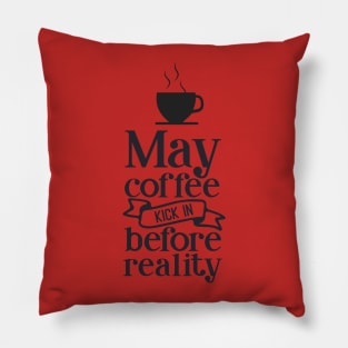 may coffee Pillow