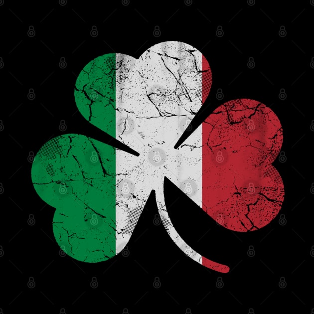 Italian Italia Shamrock Flag St Patricks Day by E