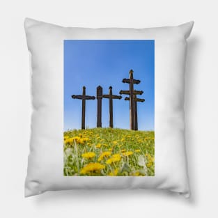 Emminger Plague Crosses, Germany Pillow