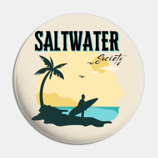 Saltwater Society Pin