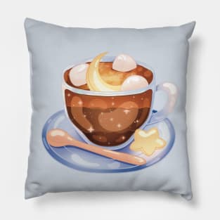 Starry Hot Chocolate Pillow