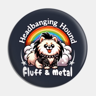 Pomeranian Funny Pin