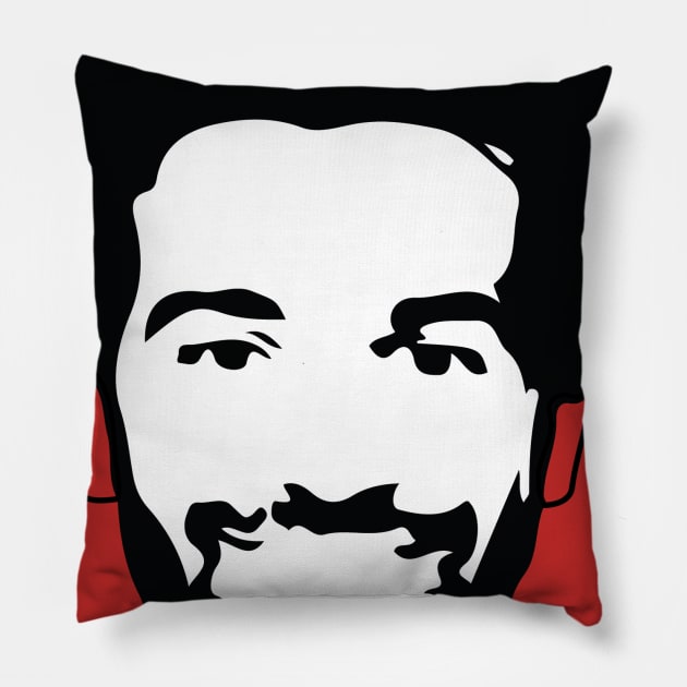 Mohamed Salah T Shirt Liverpool Pillow by pugkung0073