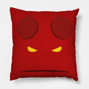 Minimalist Hellboy Pillow