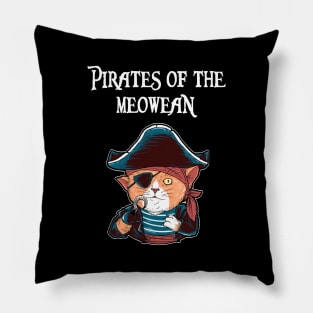 Cat Pirate Pillow