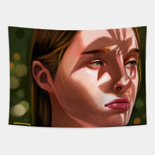 Divine Feminine Portrait Tapestry