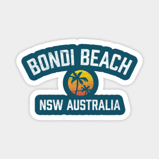 Bondi Beach Sydney Australia NSW Sunset Palm Magnet