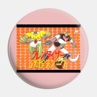 Jeeg Vs Grendizer Pin