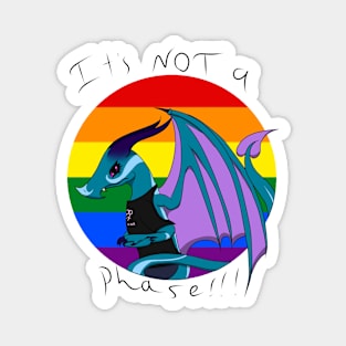 it's not a phase pride Magnet