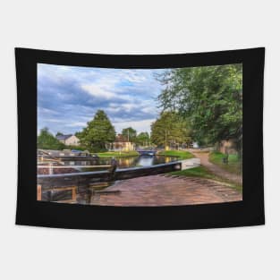 Aldermaston Wharf From the Lock Tapestry