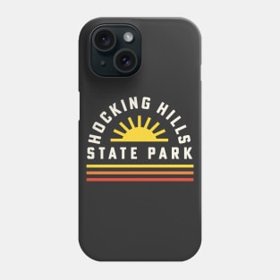 Hocking Hills State Park Ohio Retro Vintage Sunshine Phone Case