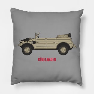 WW2 German SUV Kubelwagen Pillow