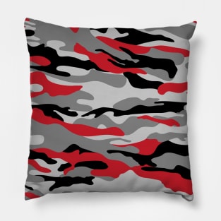 Army red pattern Pillow