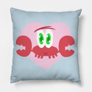 Alby the happy Crab Pillow