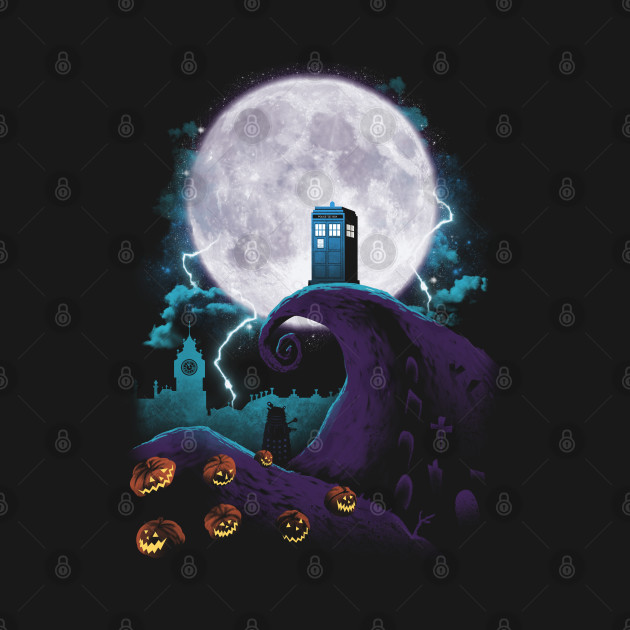 Tardis and Nightmares - Doctor Who - T-Shirt