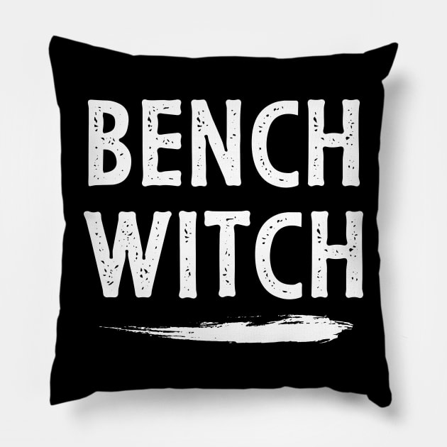 Bench Witch Pillow by Nice Surprise