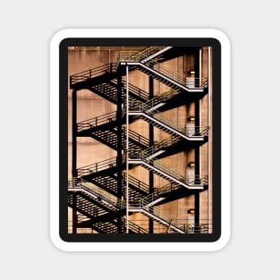 Factory Stairs Magnet