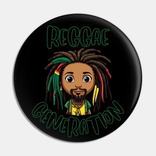 Reggae Generation, Rastaman. Pin