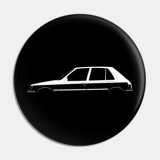 Peugeot 205 Silhouette Pin