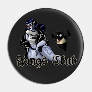 Fangs Club Pin