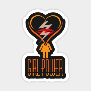 Girls Power for Pretty Woman Magnet