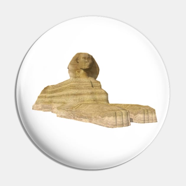 The Great Sphinx Pin by PhantomLiving