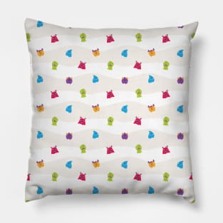 Monsters of Colours Pillow