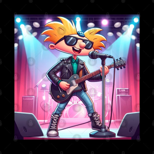 Arnold Rockstar by artxlife