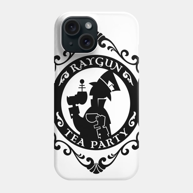 RAYGUN Tea Party Logo (Light) Phone Case by RaygunTeaParty