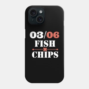 03/06 Fish x chips Phone Case