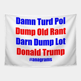 Donald Trump Anagrams Tapestry
