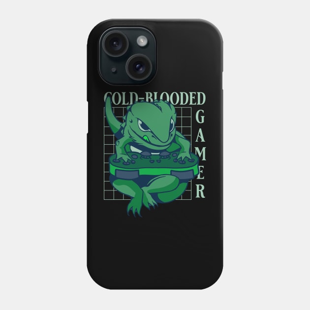 Cold blooded gamer Phone Case by Emmi Fox Designs