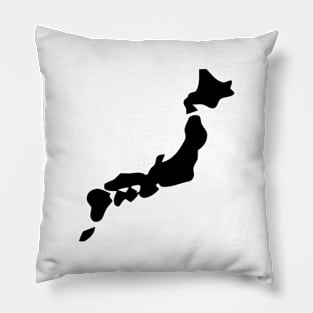 New Zealand Country Silhouette Emoticon Pillow