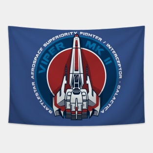 Battlestar Viper MKII Tapestry